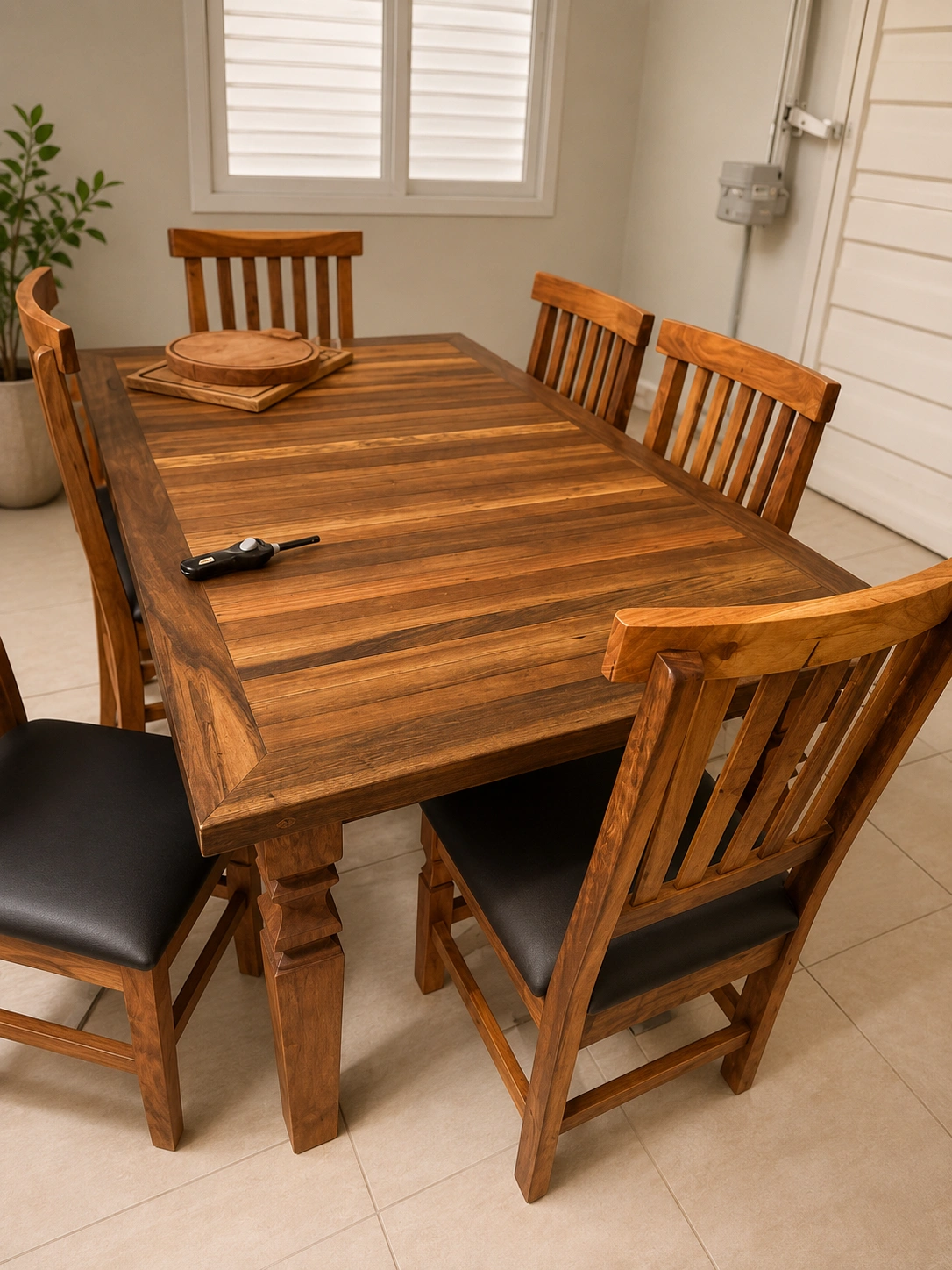 MESA COM 6 CADEIRAS